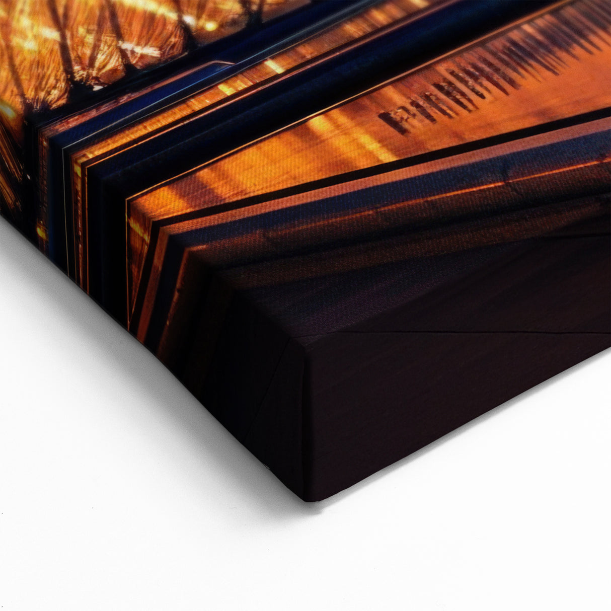 Iconic Louvre Pyramid at Night - Illuminated Architecture Art Print