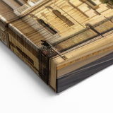 Classic European Museum Art - Elegant Architecture Canvas Print