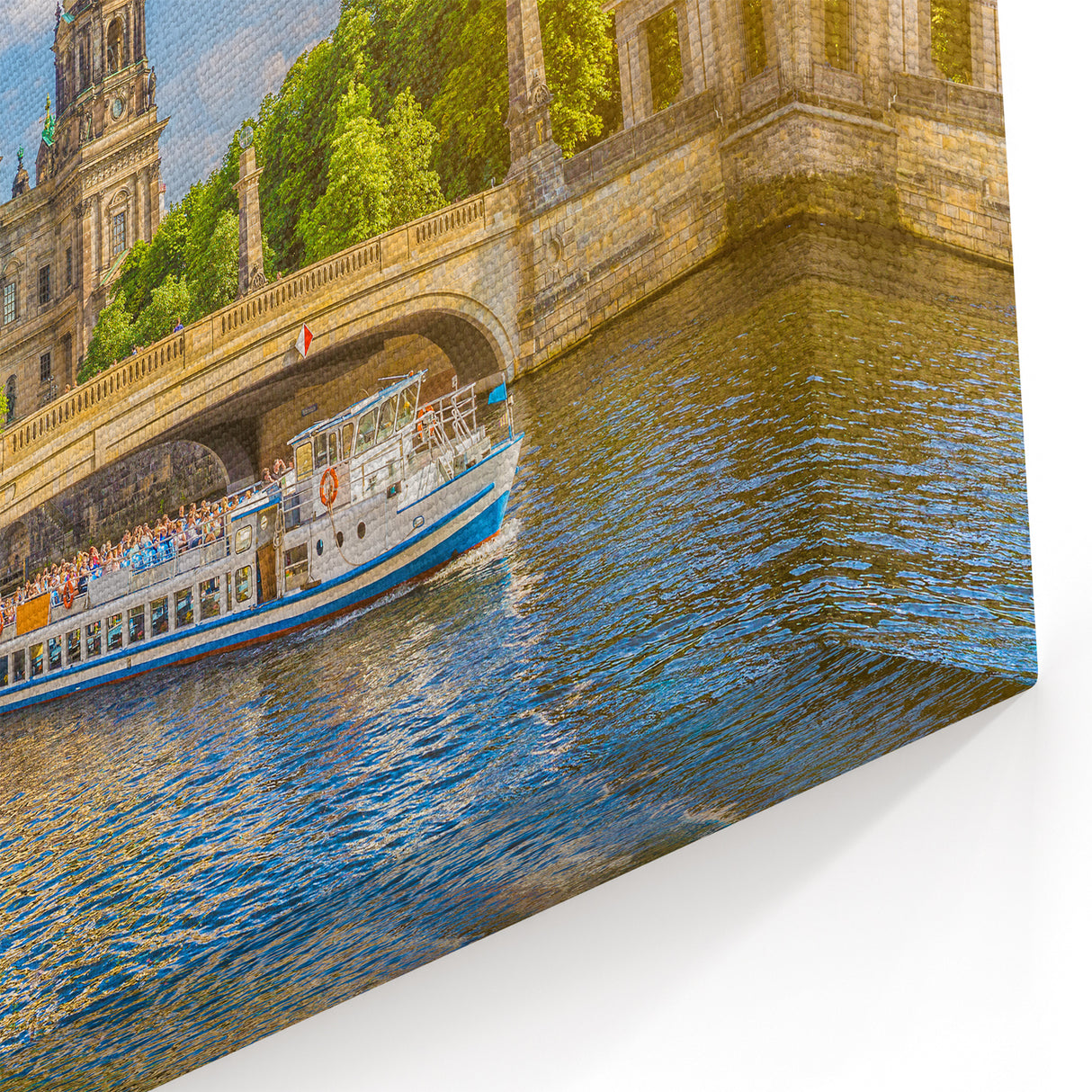 Berlin Cathedral & Spree River Art - Historic Architecture Print