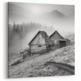 Rustic Countryside Wall Art - Scenic Rural Landscape Canvas