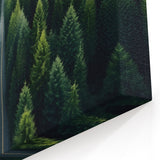 Majestic Forest Road Tree Wall Art - Scenic Landscape Art Prints for Nature Lovers