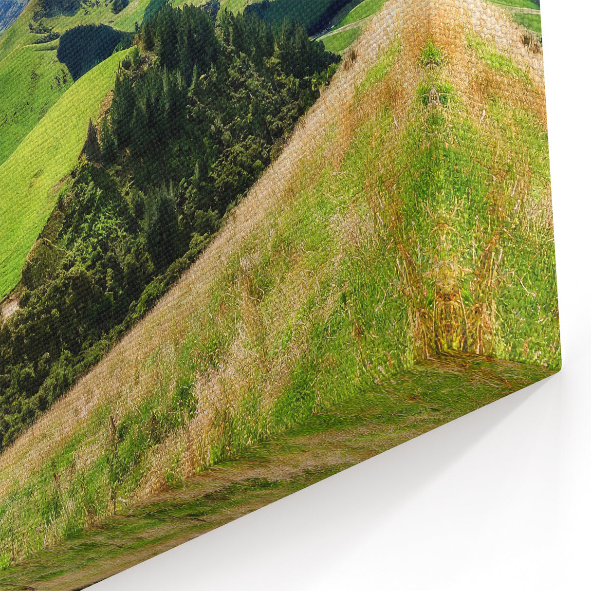Scenic Countryside Prints - Rolling Hills and Valleys Wall Art Decor
