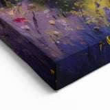 Pastoral Wall Art - Quaint Cottage in Vibrant Garden Canvas