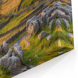 Serene Countryside Wall Art - Scenic Rural Landscape Canvas Print
