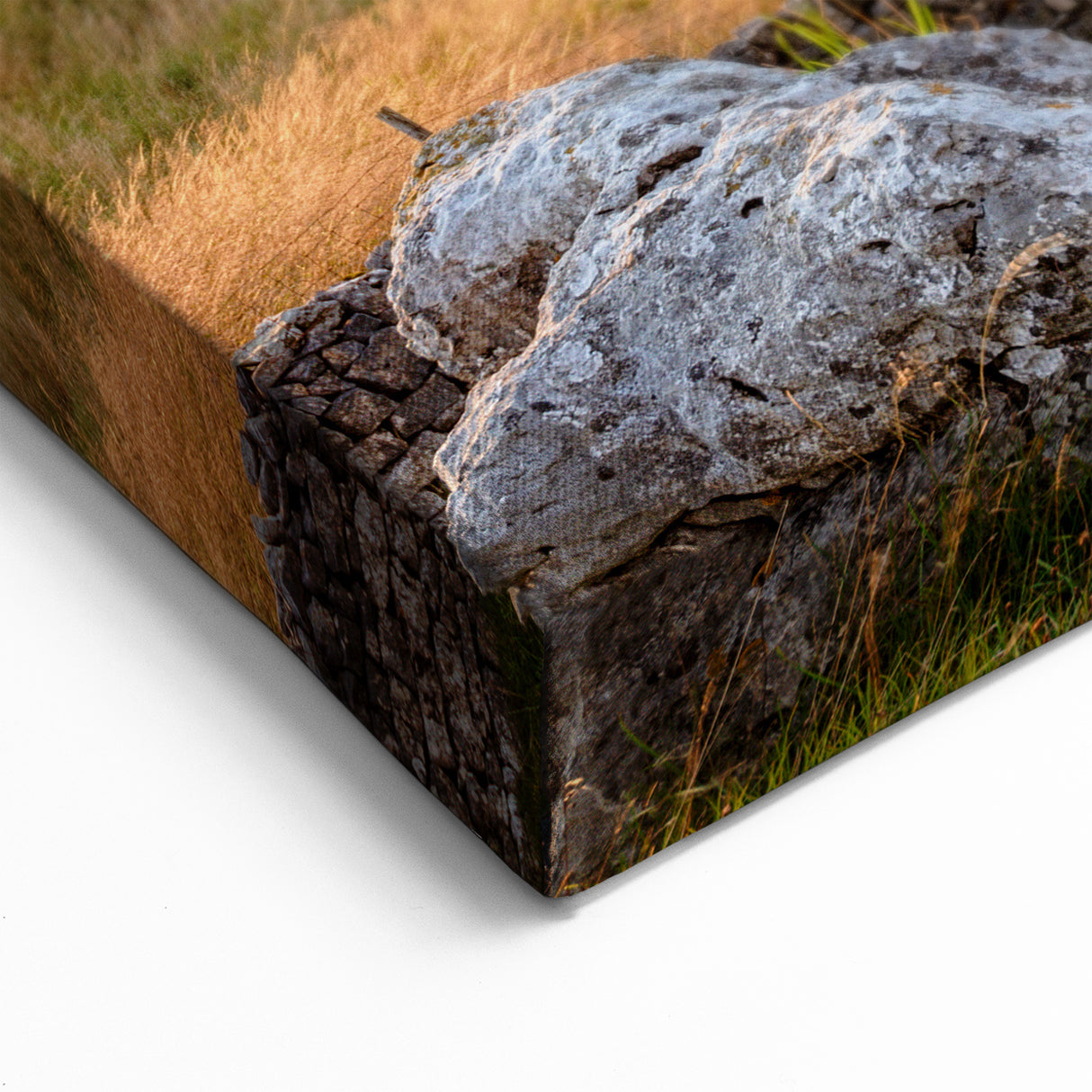 Serene Countryside Wall Art - Scenic Rural Landscape Canvas Print