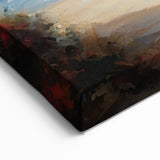 Coastal Village Wall Art - Charming Seaside Canvas Print for Home Decor