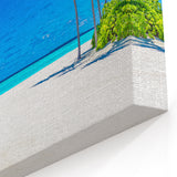 Serene Seascape Wall Art - Coastal Art Print with Ocean View Canvas