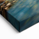 Rainforest Waterfall Art - Tranquil Jungle Landscape Print - Nature Decor