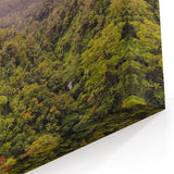 Rainforest Sunset Art - Vibrant Jungle Landscape Print - Nature Decor