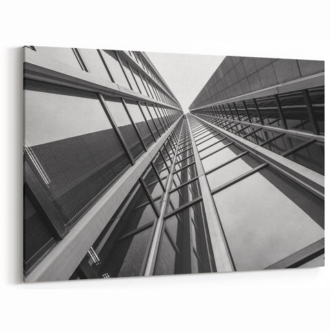 Skyscraper Wall Art | Black and White Urban Prints | Architectural Photography