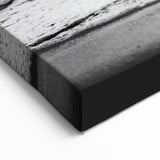 Moody Seagull Seascape - Black and White Coastal Wall Art Print