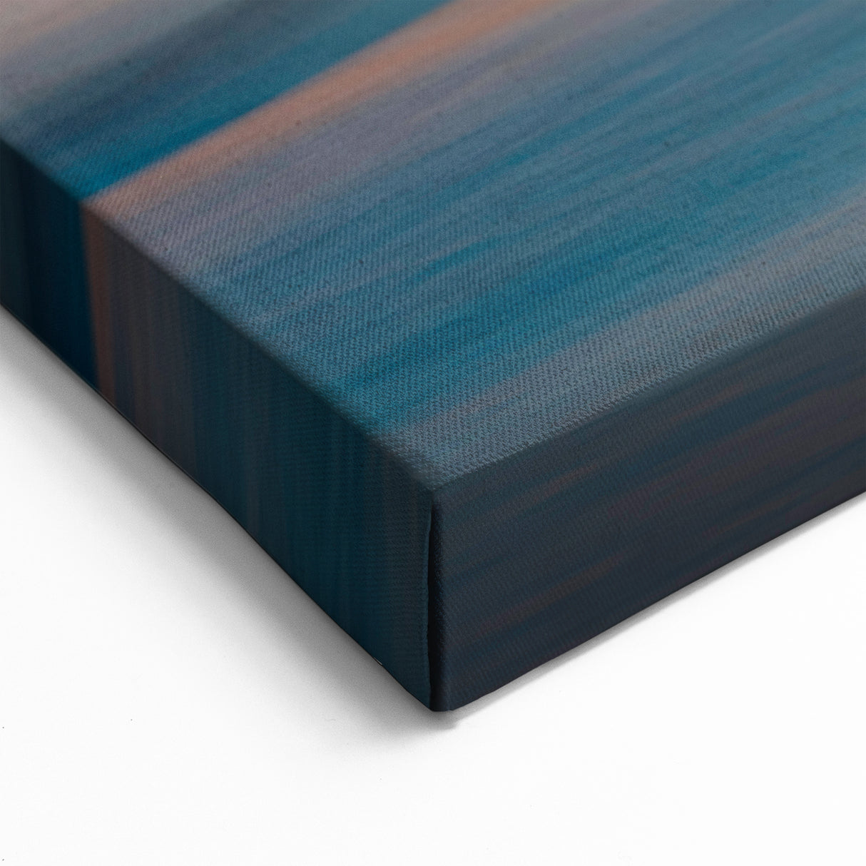 Abstract Seascape with Birds - Serene Coastal Wall Art Print