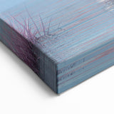 Dreamy Pastel Seascape Wall Art - Coastal Sand Dunes & Moonlit Sky