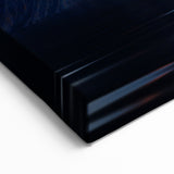 Surreal Mountain Seascape Wall Art - Unique Coastal Sunset Canvas