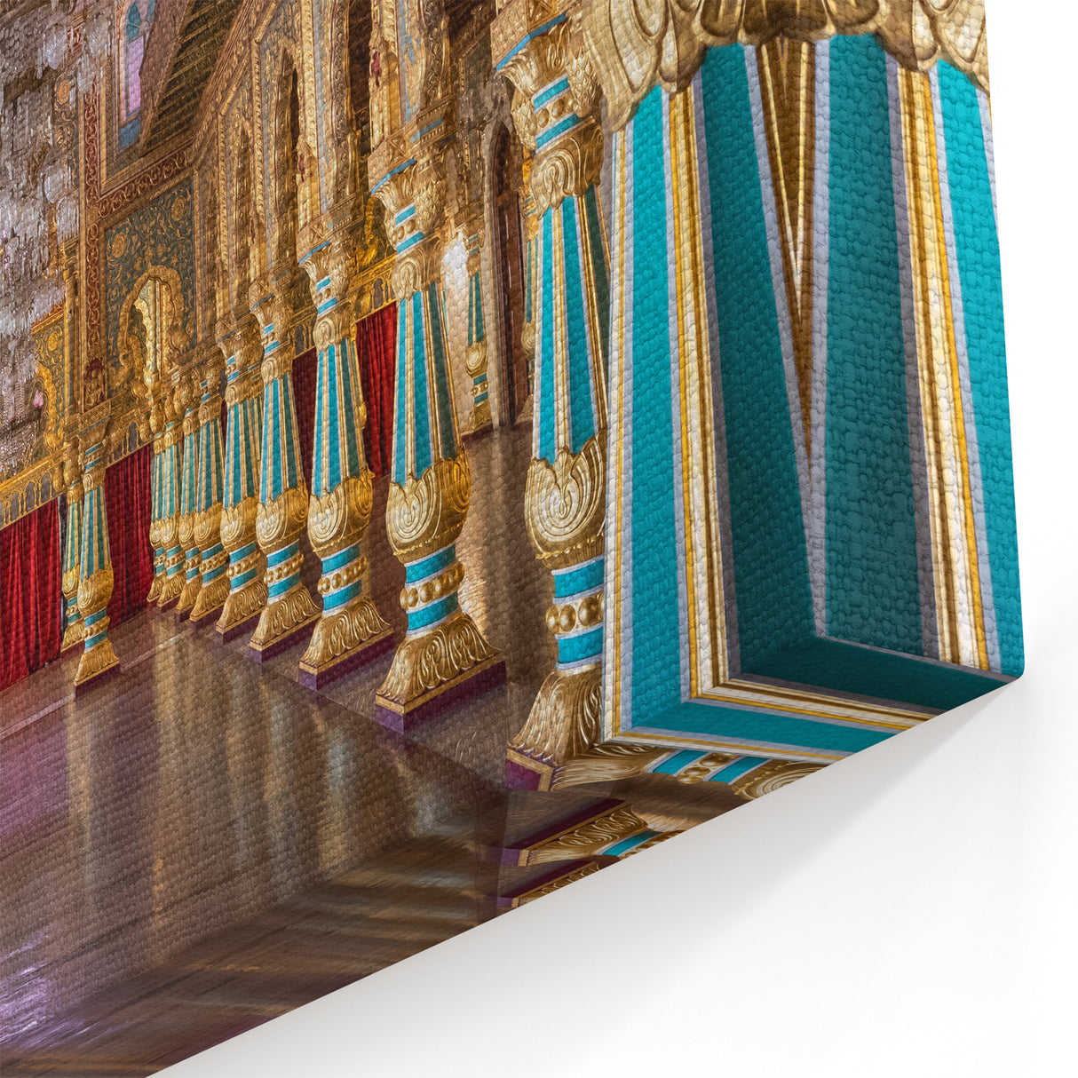 Luxurious Palace Interior Wall Art - Grand Architectural Decor Print