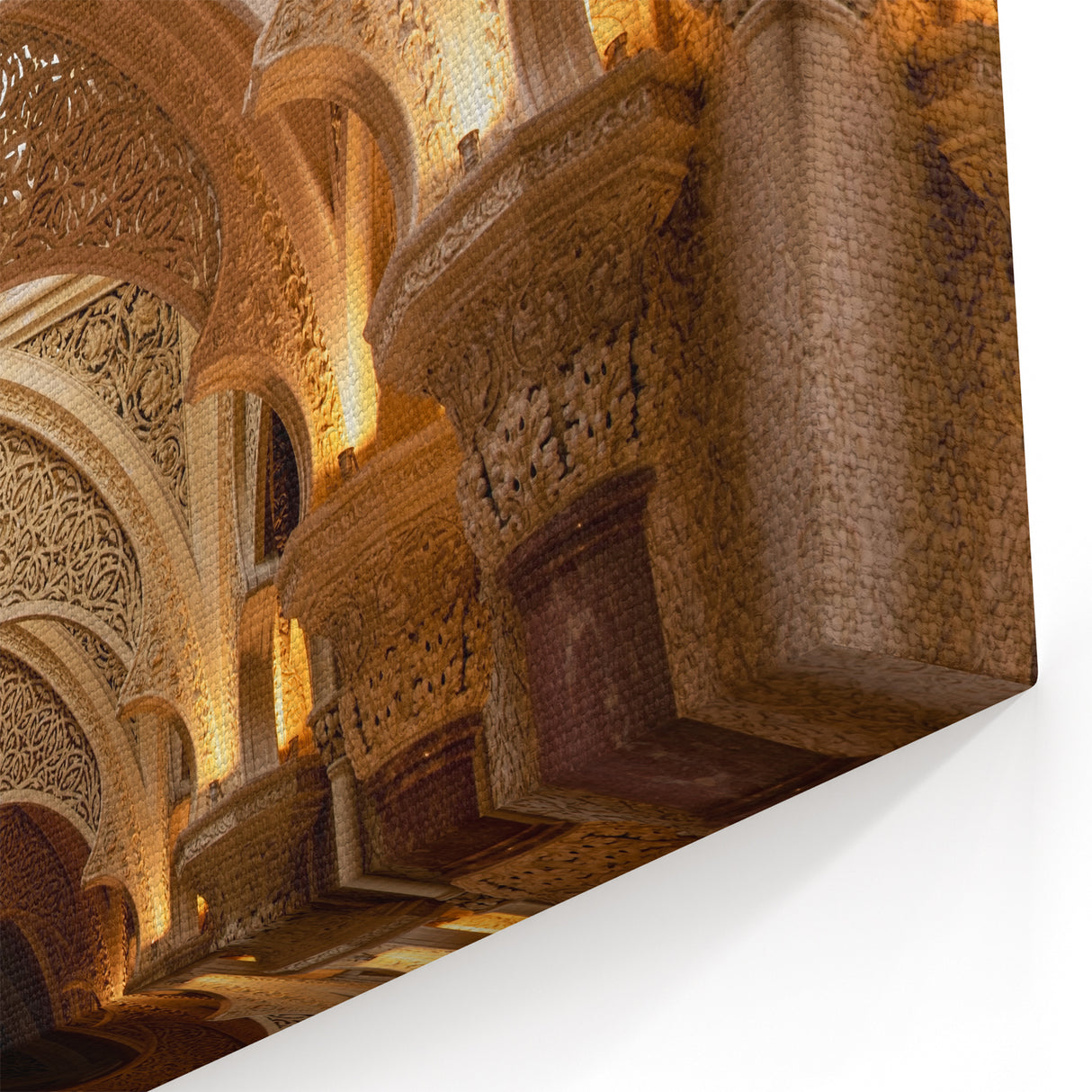 Intricate Palace Archway Art Print - Elegant Historical Architecture Decor