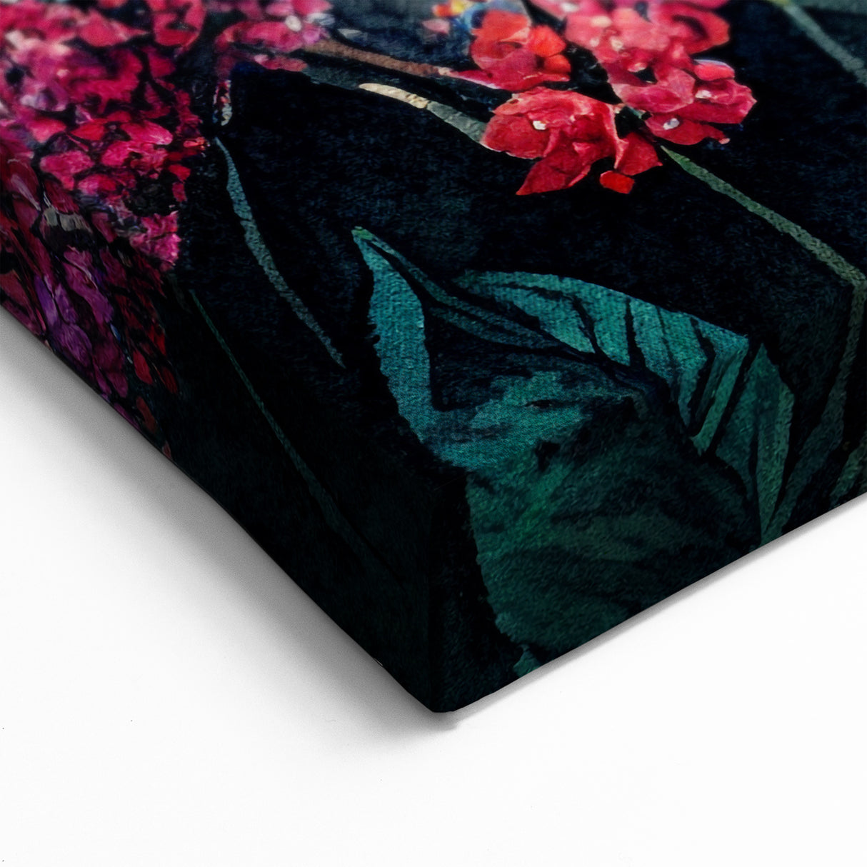 Tropical Rainforest Ocean View - Serene Jungle Canvas Print - Nature Art