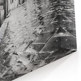 Red Bicycle on Wet Cobblestone - Striking Cycling-Themed Wall Art