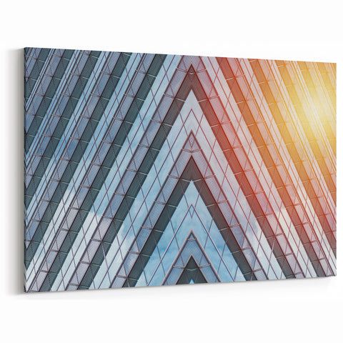 Geometric Skyscraper Wall Art | Modern Urban Prints | Cityscape Photography