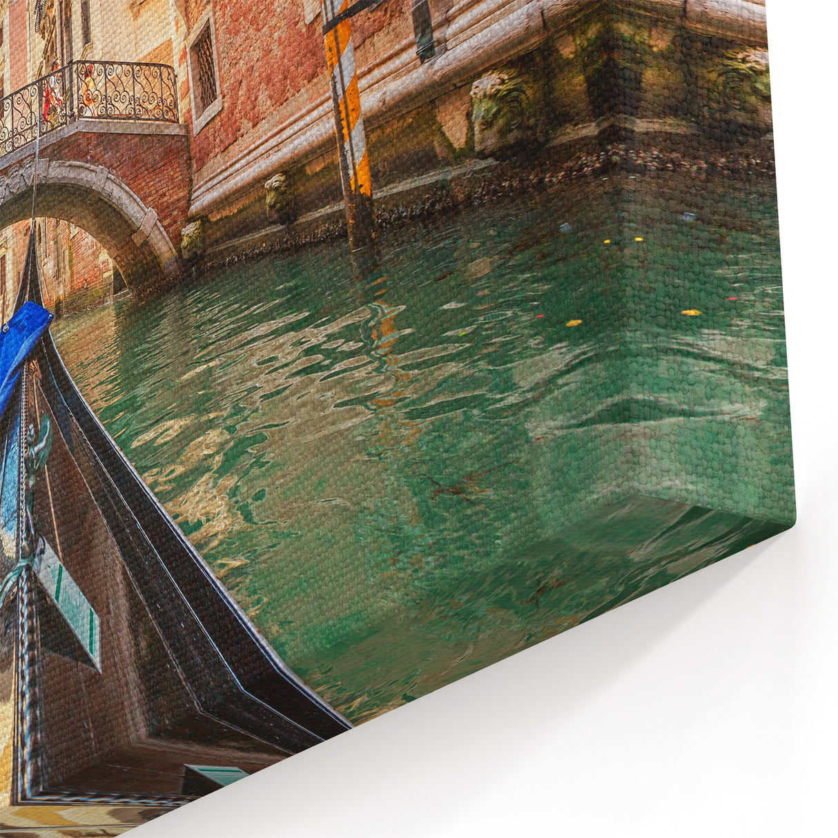 Venice Gondola Ride Art - Colorful Italian-Themed Wall Decor