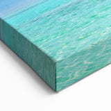 Tropical Paradise Beach Canvas - Coastal Wall Art for Tranquil Decor