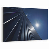 Sunlit Skyscraper Wall Art | Modern Urban Photography | Cityscape Prints