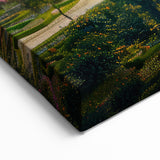 Spring Palace Garden Art Print - Luxurious Architectural Wall Decor