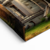 Victorian Gothic Mansion Art Print - Dramatic Architectural Wall Decor