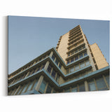 Retro Skyscraper Wall Art | Cityscape Prints | Vintage Urban Architecture