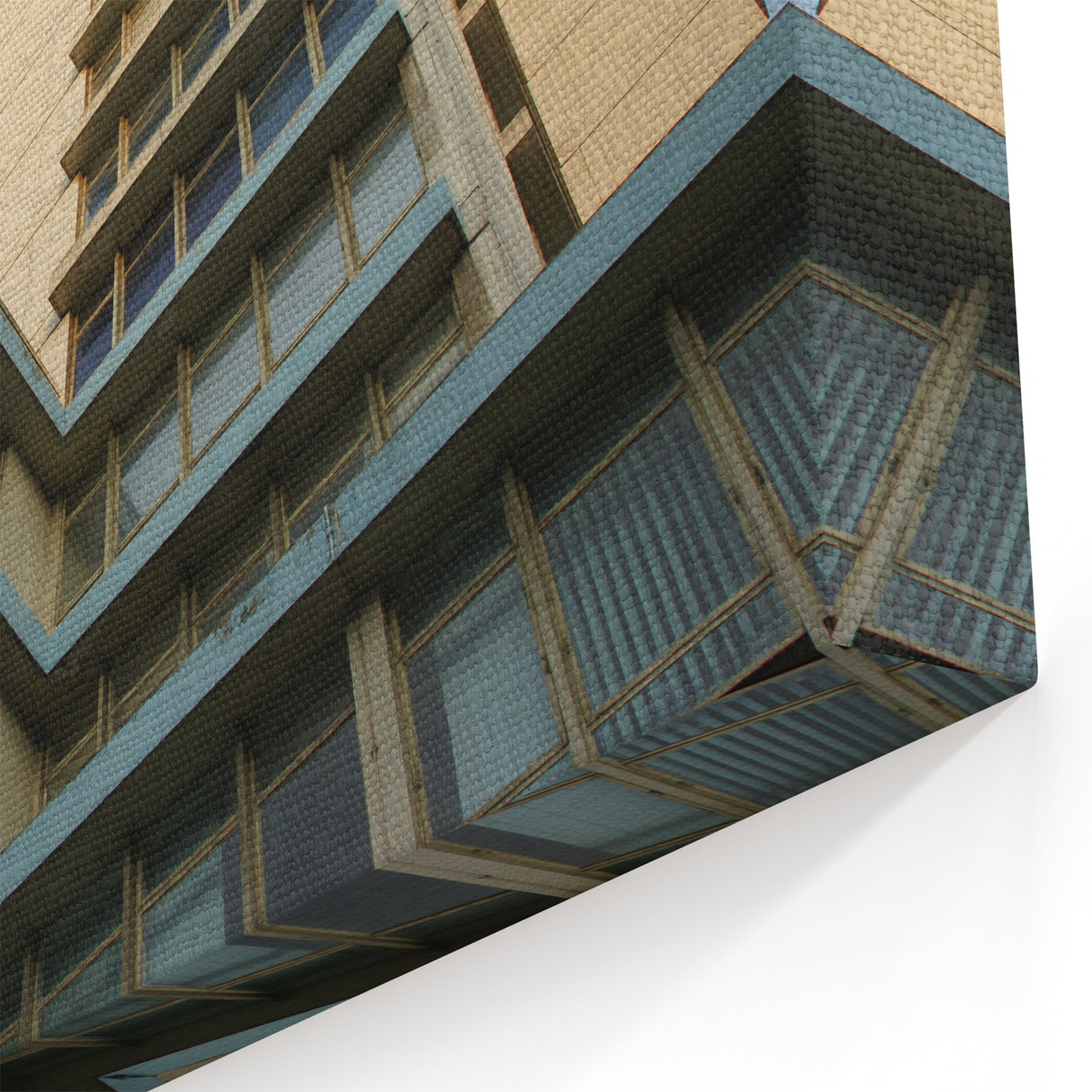 Retro Skyscraper Wall Art | Cityscape Prints | Vintage Urban Architecture