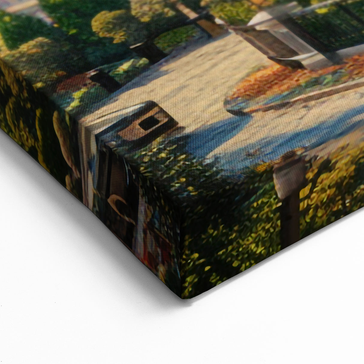 Charming Urban Palace Art Print | Luxurious Historical Mansion Decor