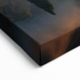 Serene Lakeside Palace Art Print | Elegant Historic Architecture Decor