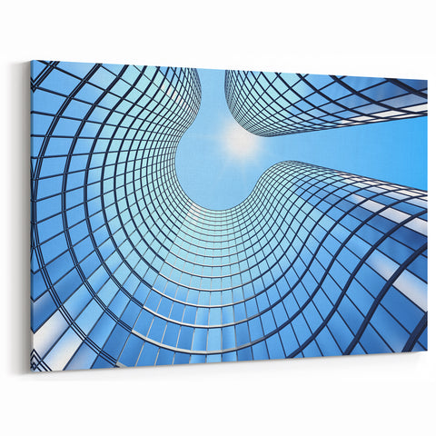 Curved Skyscraper Wall Art | Modern Architecture Prints | Cityscape Photography