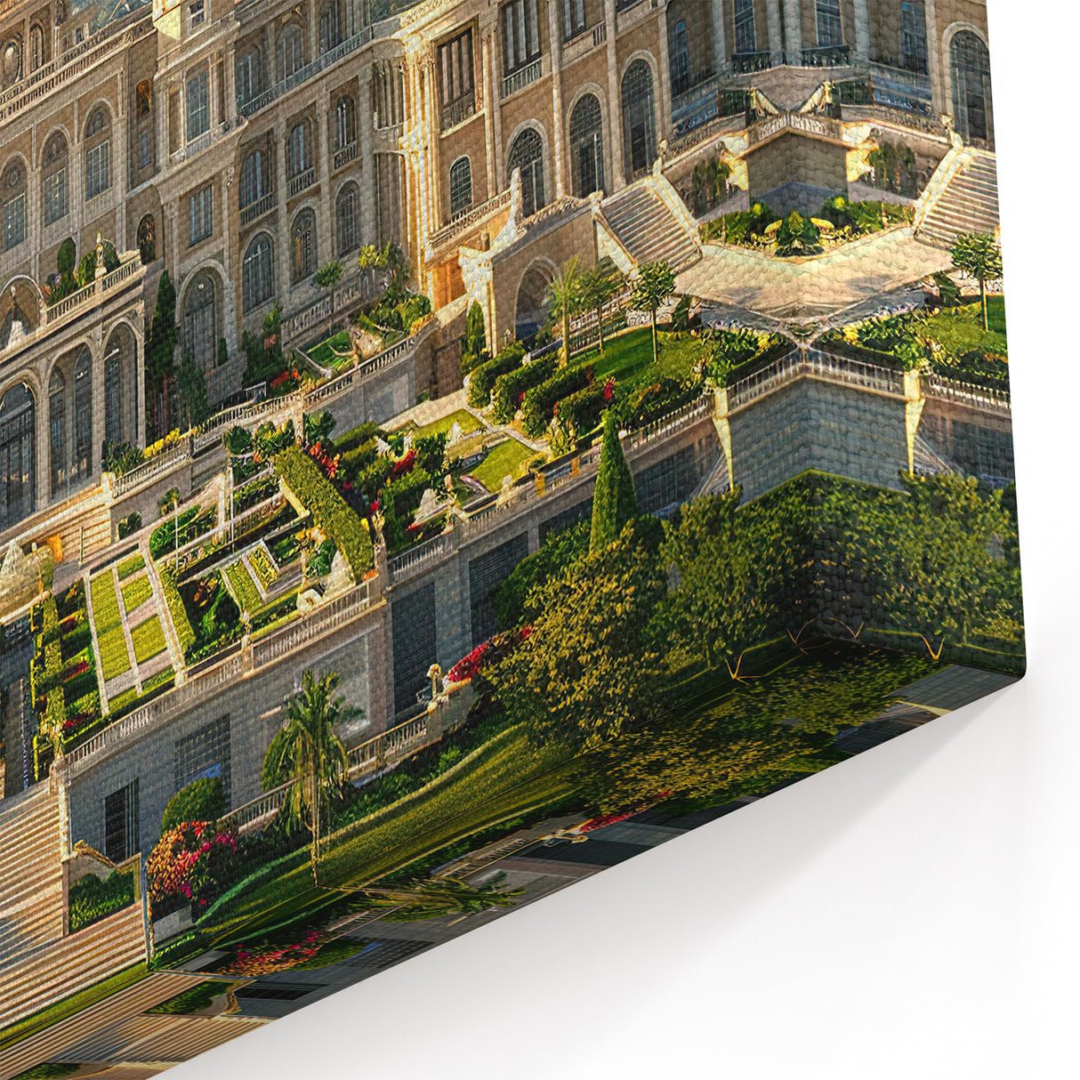 Grand Palace Architecture Art | Historical Royal Palace Wall Decor