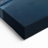 Moonlit Boat on Beach Canvas - Tranquil Nighttime Coastal Art