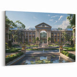 Elegant Palace Architecture Art | Historical Royal Residence Decor