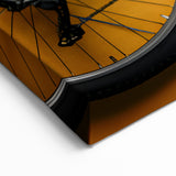 Bicycle Parts Art - Modern Cycling-Themed Mechanical Wall Decor