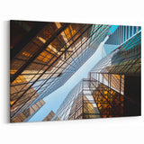 Modern Skyscraper Wall Art - Urban Skyline Prints on Canvas & Acrylic