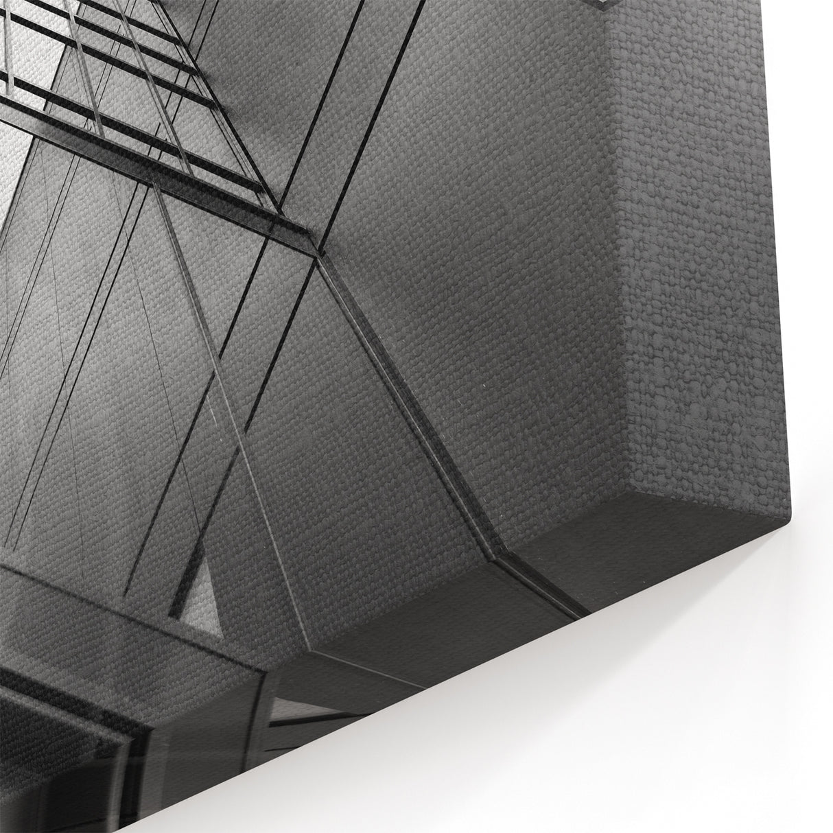 Contemporary Black and White Skyscraper Art - Cityscape Photography Print