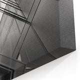 Contemporary Black and White Skyscraper Art - Cityscape Photography Print