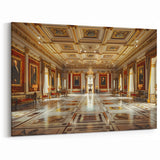 Luxurious Royal Palace Interior Art | Grand Historical Decor Print