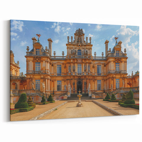 Regal Palace Facade Art | Grand Historical Architecture Decor Print