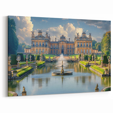 Majestic Palace Garden Art | Grand Historical Architecture Decor