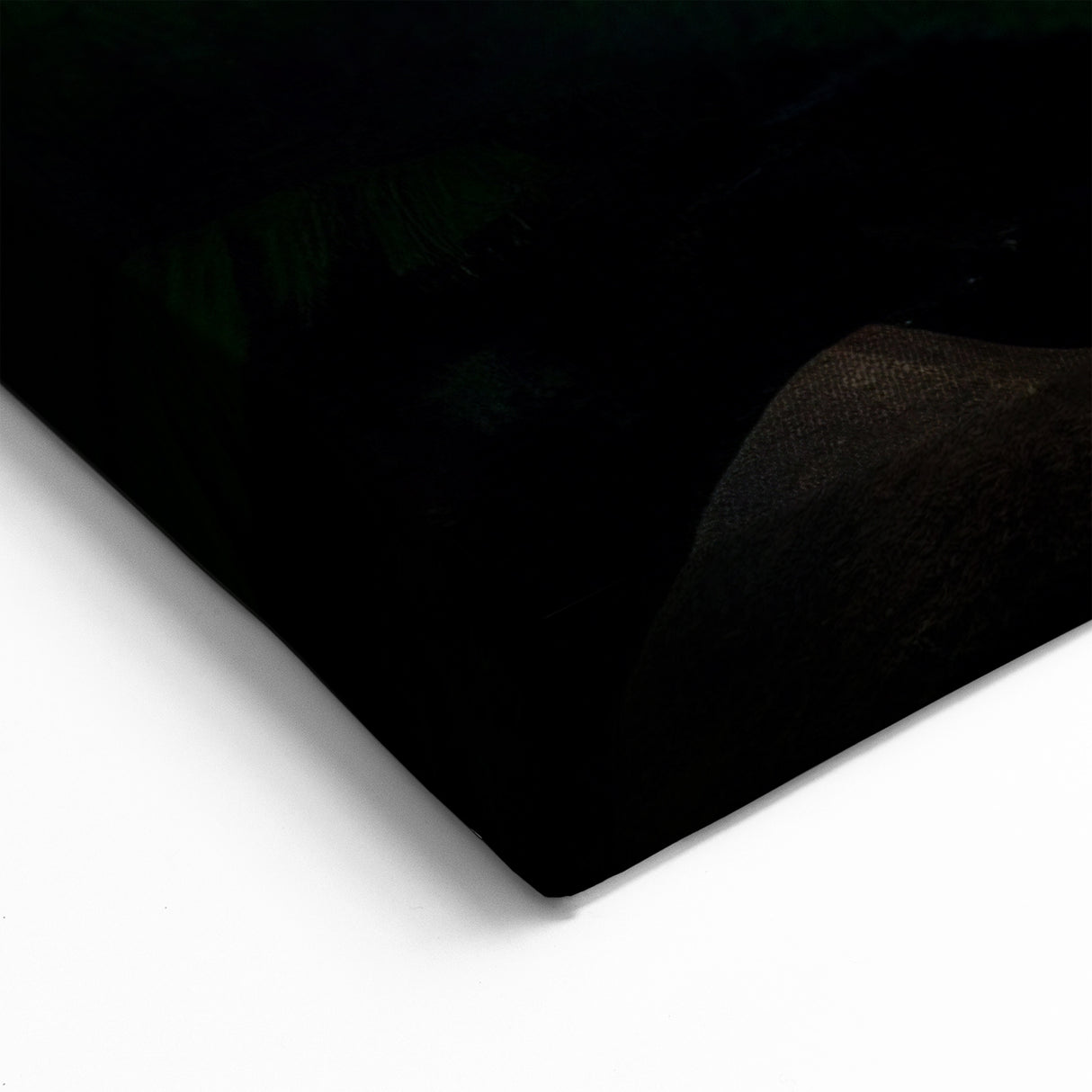 Lush Rainforest Wall Art - Tropical Jungle Canvas with Waterfall Scene