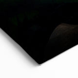 Lush Rainforest Wall Art - Tropical Jungle Canvas with Waterfall Scene