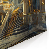 Opulent Palace Interior Art | Grand Historical Staircase Decor Print