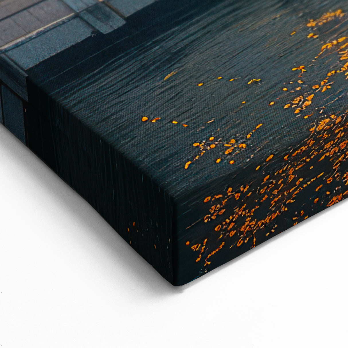 Illuminated Waterfront Palace Art | Grand Historical Sunset Decor Print