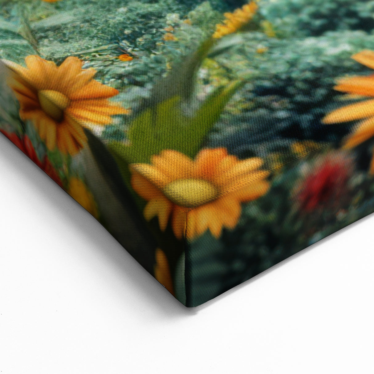 Charming House Wall Art - Flower Garden Cottage Canvas Print