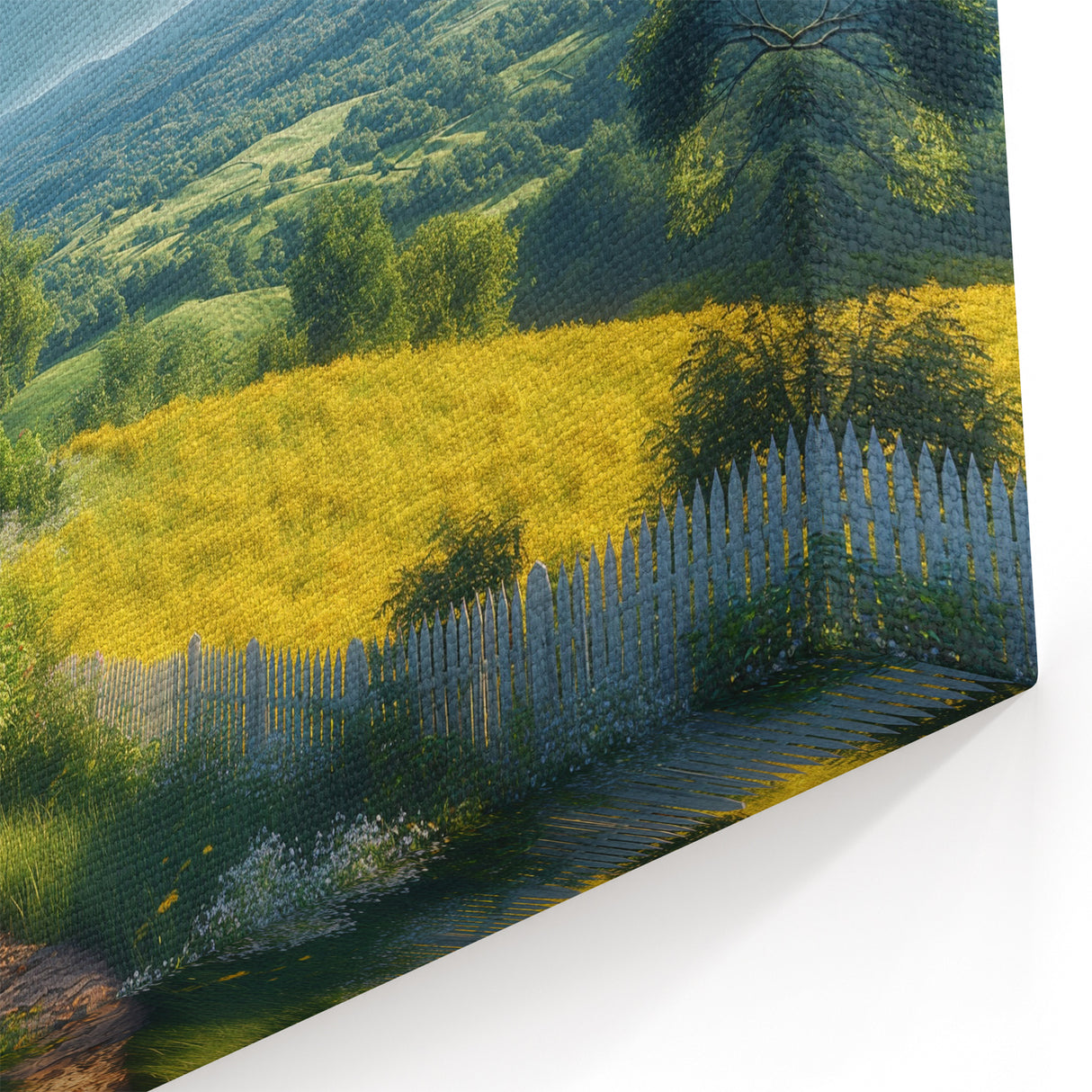 Charming Cottage House Wall Art - Premium Canvas & Framed Prints