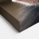 Contemplative Chimpanzee Portrait - Primate Wildlife Canvas Art Decor